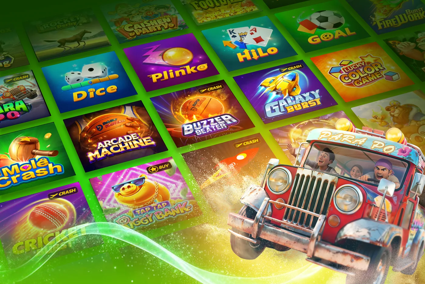 รวมเกมออนไลน์และเกมอาร์เคด JDB สำหรับทดลองเล่น