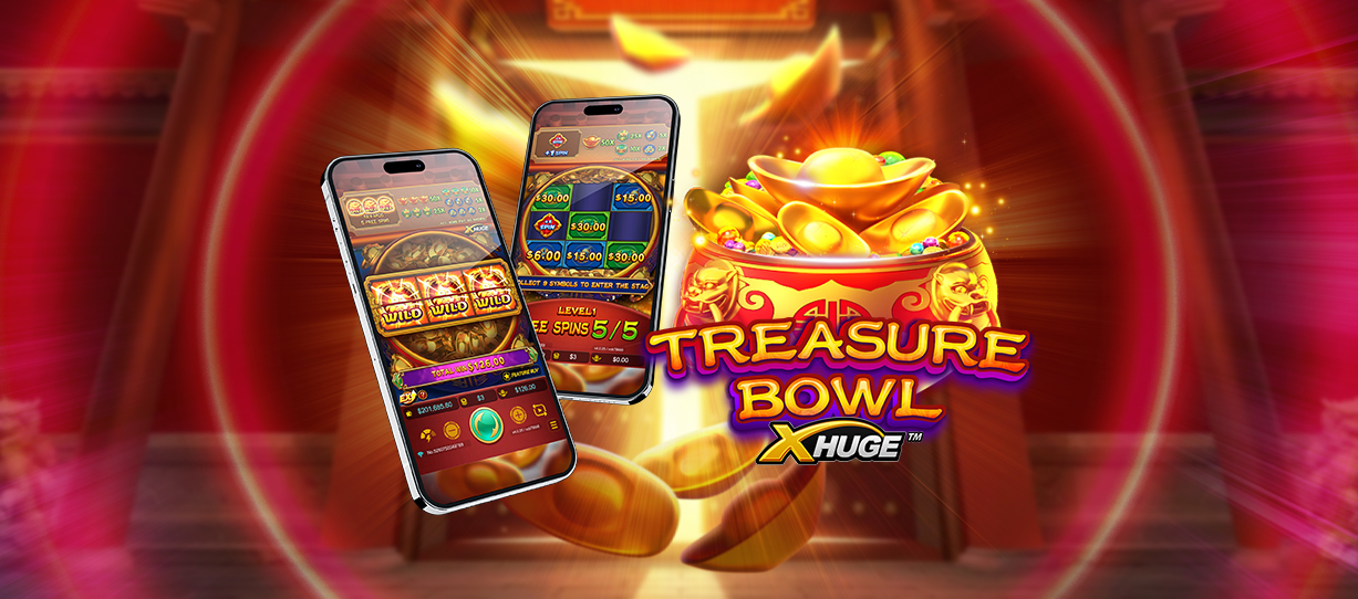 สล็อต JDB Treasure Bowl X-Huge รองรับการเล่นบนมือถือ